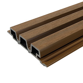 WPC WEO35 cladding Teak 33x170mm D Klasse (wb 140mm)