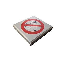 The DropPit Signaaltegel Rookverbod
