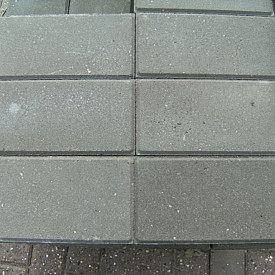 Tegel 30x15x6 cm grijs komo