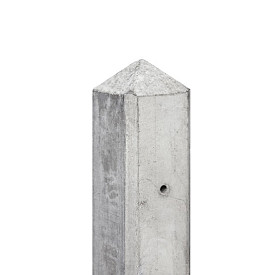 Beton Hoekpaal Punt Wit 280x10x10 (1 plaat)