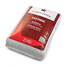 Varistone Easymix 25 kg PE zak Grijs