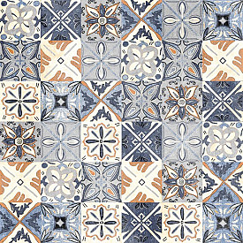 GeoCeramica® 60x60x4 DueDecora Multicolor