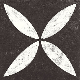 Solostone Vtw Belgian St Flower White  70x70x3,2 cm