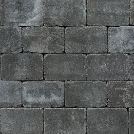 Stonique trommel betonstraatsteen 6 cm antraciet