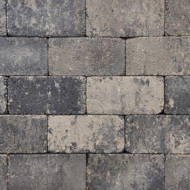 Antieke trommel betonstraatsteen 6cm oud dokkum