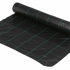 Mevolon gronddoek 1000 / 100 x 0,50 m / zwart