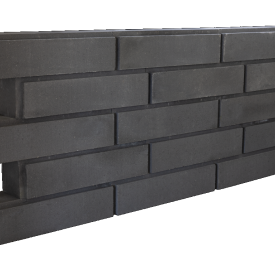 Allure Block Linea 15x15x60cm Black