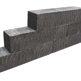 Blockstone Small Black 12x12x60cm