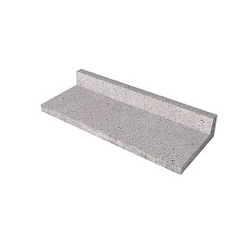 Oudhollands Schellevis L-model 100x40x15 cm grijs