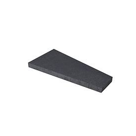 Oudhollands Schellevis Trapezium 120x60/30x8 cm Antraciet