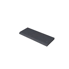 Oudhollands Schellevis zwembadrand 100x40x5 cm antraciet