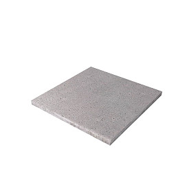 Oudhollands Schellevis zwembadrand hoekstuk 100x100x5 cm grijs