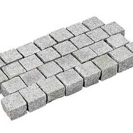 Kinderkoppen Tibet Asian White 10x10x8 cm dikte gezaagd, kanten gekloofd Gevlamd