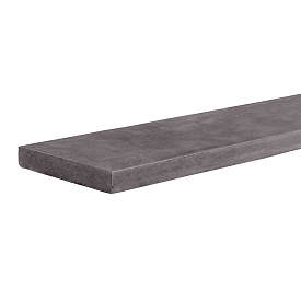 Vijverrand Vietnamese hardsteen recht 2 lange zijdes grof geschuurd 100x30x3 cm Grof geschuurd