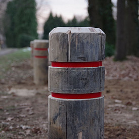 BLOCCO - Kastanje rondhout - Rechthoek