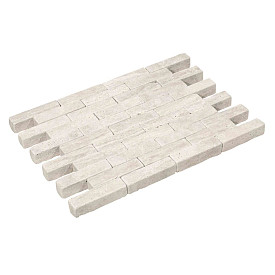 Paving Line Travertin Ivory Cream 20x5x5 cm Soft finish