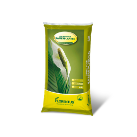 Florentus potgrond voor Kamerplanten zak 40L + voeding vr. 6 mnd