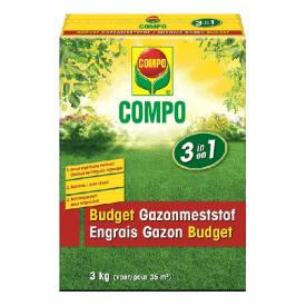 Compo Budget Gazonmeststof 3kg 3 in 1