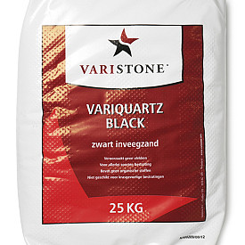 Varistone inveegzand 25 kg PE zak Zwart 0,25-1,0 mm (fijn)
