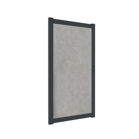 Boston alu poort HPL Empire slate 98x183cm RAL7016