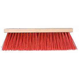 Bezem rood 35cm TT