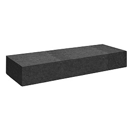 Traptrede Vietnam Black 100x35x15 cm Gezaagd en gevlamd