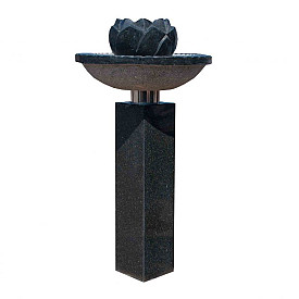 Pagodefontein Blossom inclusief base 115 cm Gepolijst