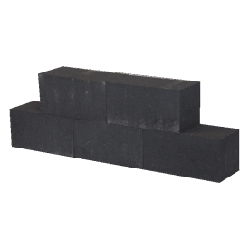 Patioblok Antraciet 30x10x12cm strak
