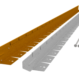 Flexline 75 mm, Gegalvaniseerd incl. per strip 3 grondnagels en verbindingsplaat