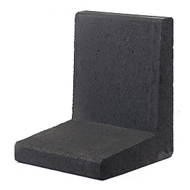 L-Element Zwart 50x40x40cm