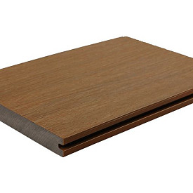 WPC 22,5x210mm Fiberdeck Premium massief Teak