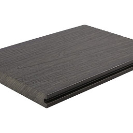 WPC 22,5x210mm Fiberdeck Premium massief Dark Grey
