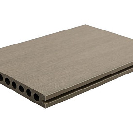 WPC 22,5x210mm Fiberdeck Premium RHK Light Grey