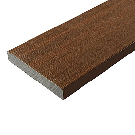 WPC 22,5x138mm Fiberdeck Premium kantplank massief Ipé