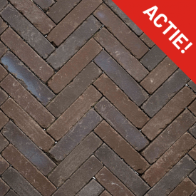 Gebakken UWF60 Doris TST getrommeld donkerbruin bezand vida