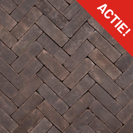 Gebakken UDF60 Preston getrommeld bruin zwart bezand natura