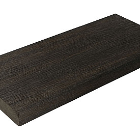 WPC 22,5x138mm Fiberdeck Vintage kantplank massief Wenge