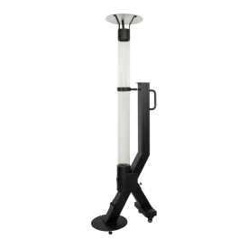 Pellet terrasverwarmer - Rocket - Zwart