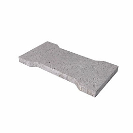 Oudhollands Schellevis Eco-Tegel Lang 100x50x7 cm Grijs