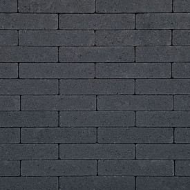 Waalformaat XL 25x5x7 cm antraciet