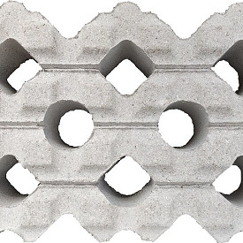 Grasbeton WaterWijs 40x60x10 cm grijs profiel (VE)