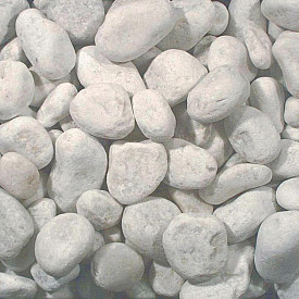 Zak 20 kg Carrara grind 25-40 mm Rond getrommeld