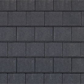 Betonstraatsteen half 8 cm antraciet