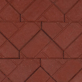 Bisschopsmuts 8 cm rood komo