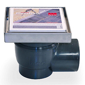 BlueStone put RVS opzet +zijuitlaat