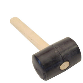 Rubber hamer nr 8 zacht 1500gr