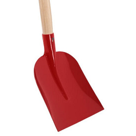 Betonschop gehard rood 110cm Dubbel Gebogen