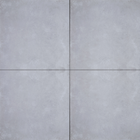 GeoCeramica® 80x80x4 Concreet Silver