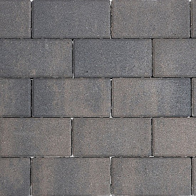 Design brick 8 cm dark sepia mini facet komo