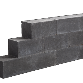 Linea Block Black 15x15x30cm